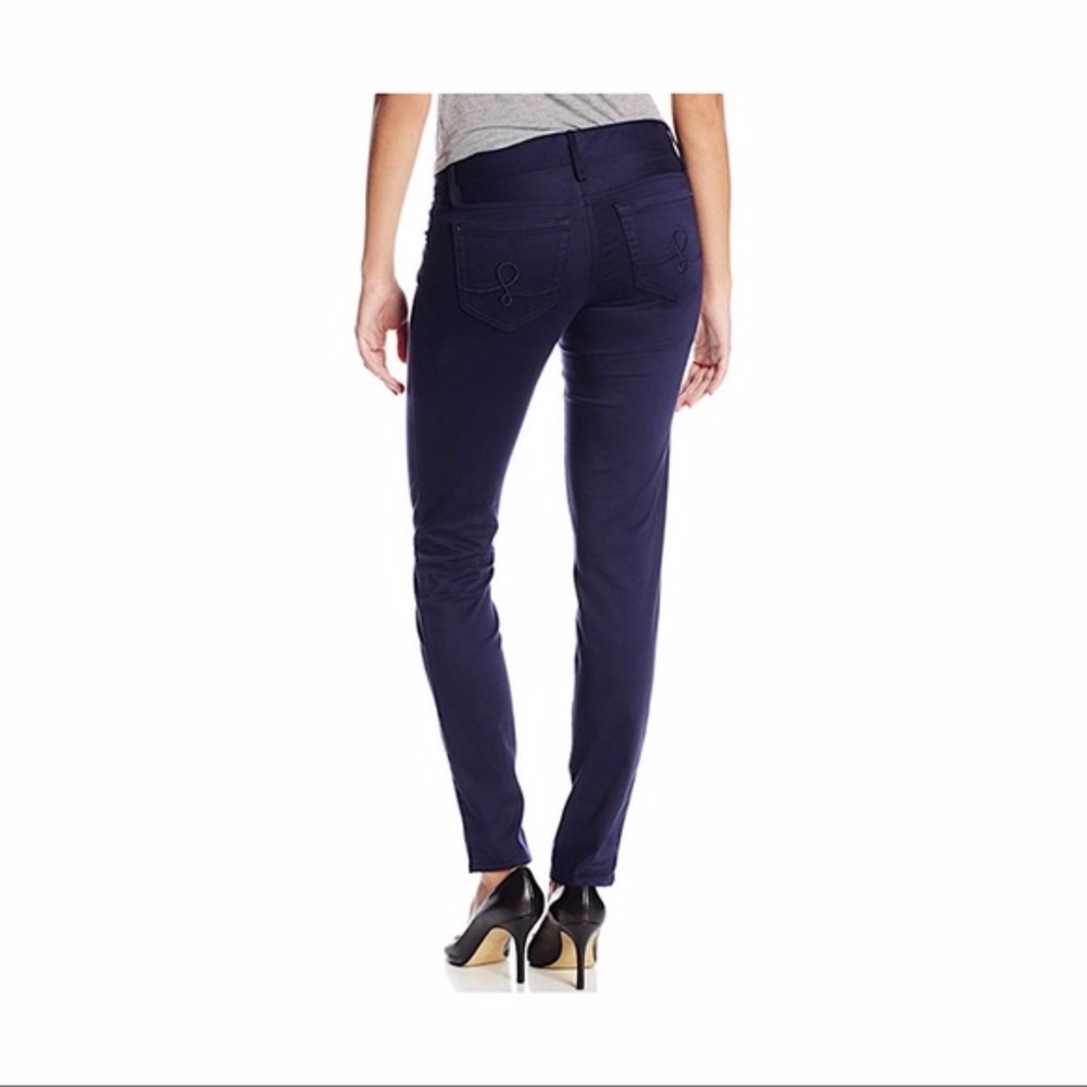Lilly Pulitzer Worth Skinny Navy Blue Jeans - Picture 2 of 6